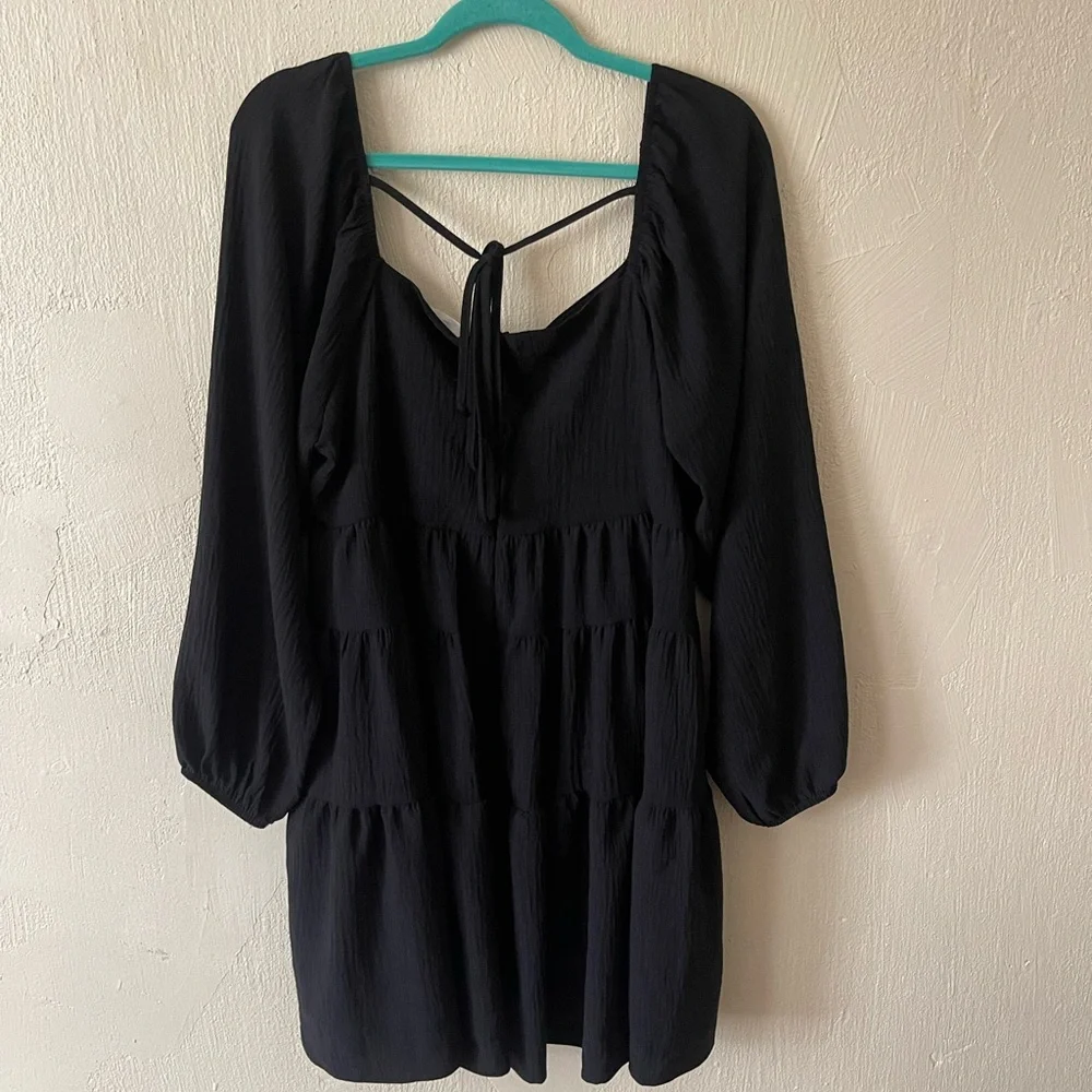 Altar'd State Black Strappy Dress - Picture 7 of 10